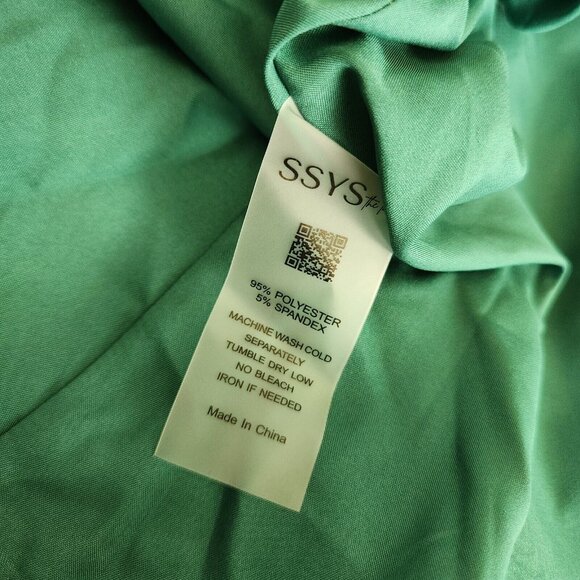 SSYS Tiered Maxi Skirt M‎ Ikat Sadie Boho Hippie Patchwork Cottage Pull on Lined - Picture 11 of 13